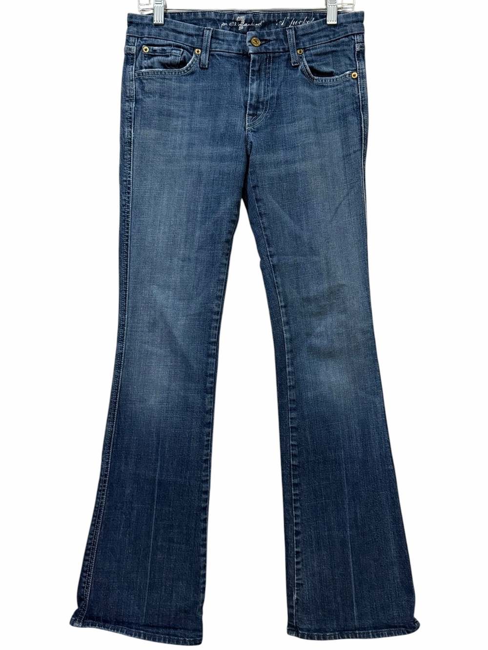 7 For all Mankind A Pocket 28 Bootcut Flare Leg Denim Jeans B4